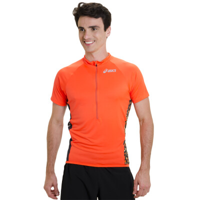 CAMISETA ASICS PES BIKE SS MASCULINA - Laranja