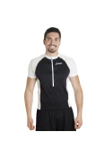 CAMISETA ASICS PES BIKE SS MASCULINA - Preto/branco