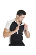 CAMISETA ASICS PES BIKE SS MASCULINA - Preto/branco