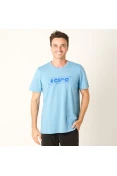 CAMISETA ASICS POWER LOGO SS TEE MASCULINA - Azul