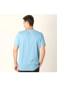 CAMISETA ASICS POWER LOGO SS TEE MASCULINA - Azul