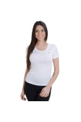 CAMISETA ASICS PR MESH SS FEMININA - Branco CAMISETA ASICS PR MESH SS FEMININA - Branco