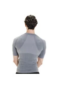 CAMISETA ASICS SEAMLESS SLEEVE MASCULINA - Cinza