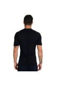 CAMISETA ASICS SEAMLESS SS COMPRESSÃO MASCULINA - Preto