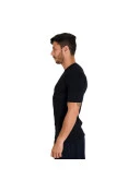 CAMISETA ASICS SEAMLESS SS COMPRESSÃO MASCULINA - Preto