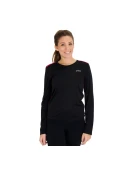 CAMISETA ASICS SPORTS MESH LS MANGA LONGA FEMININA - Preto/pink CAMISETA ASICS SPORTS MESH LS MANGA LONGA FEMININA - Preto/pink