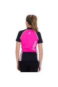 CAMISETA ASICS SS TRIATHLON NEW BIKE FEMININA - Pink/preto