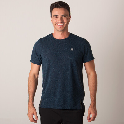 CAMISETA ASICS TRAINING EXPLORER SS MASCULINA - Marinho