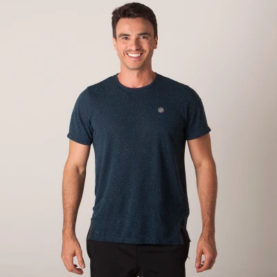 CAMISETA ASICS TRAINING EXPLORER SS MASCULINA - Marinho
