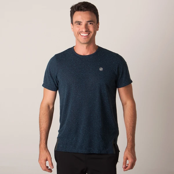 CAMISETA ASICS TRAINING EXPLORER SS MASCULINA - Marinho CAMISETA ASICS TRAINING EXPLORER SS MASCULINA - Marinho