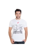 CAMISETA ASICS TRAINING SS INSANE MASCULINA - Branco