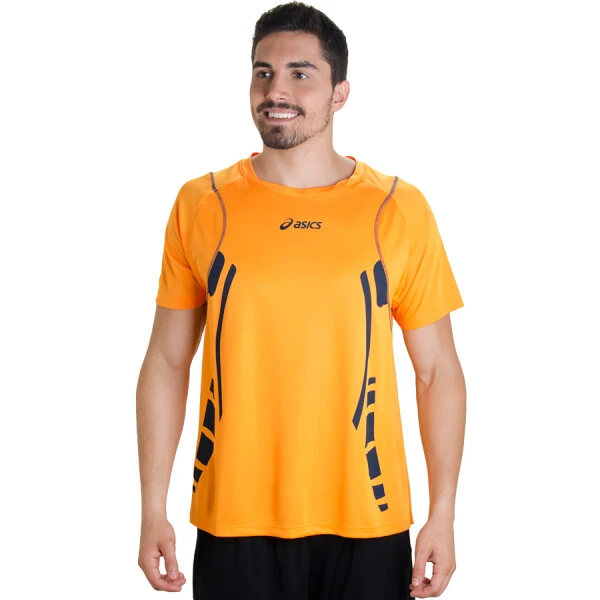 CAMISETA ASICS TRAINING SS MASCULINA - Laranja