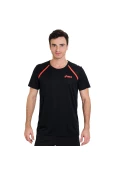 CAMISETA ASICS TRAINING SS MASCULINA - Preto/laranja CAMISETA ASICS TRAINING SS MASCULINA - Preto/laranja