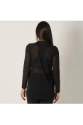 CAMISETA ASICS TRAINING WORKOUT MANGA LONGA FEMININA - Preto