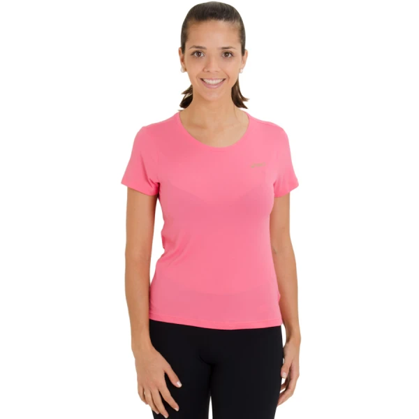 CAMISETA ASICS W PA BASIC SS FEMININA - Rosa CAMISETA ASICS W PA BASIC SS FEMININA - Rosa