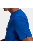 CAMISETA BOX ESTAMPADA BRUSHSTROKE LOGO ADIDAS MASCULINA - Azul CAMISETA BOX ESTAMPADA BRUSHSTROKE LOGO ADIDAS MASCULINA - Azul