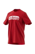 CAMISETA BOX ESTAMPADA BRUSHSTROKE LOGO ADIDAS MASCULINA - Vermelho CAMISETA BOX ESTAMPADA BRUSHSTROKE LOGO ADIDAS MASCULINA - Vermelho
