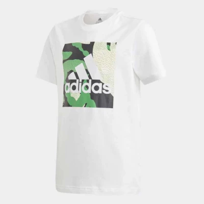CAMISETA CAMO TEE B ADIDAS INFANTIL - Branco