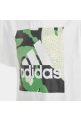 CAMISETA CAMO TEE B ADIDAS INFANTIL - Branco