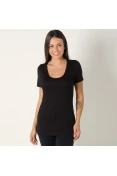 CAMISETA COLCCI FEMININA - Preto