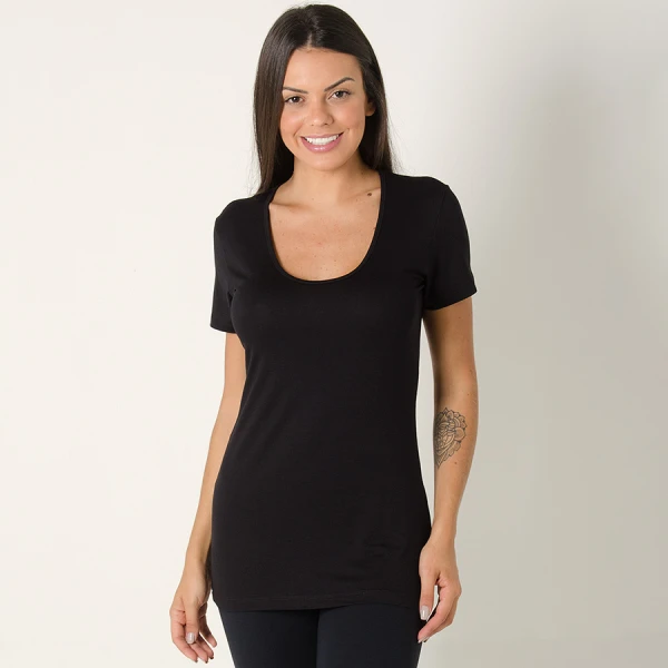 CAMISETA COLCCI FEMININA - Preto