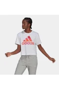 CAMISETA CROPPED ESTAMPA INSPIRAÇÂO TIE-DYE ADIDAS FEMININA - Branco CAMISETA CROPPED ESTAMPA INSPIRAÇÂO TIE-DYE ADIDAS FEMININA - Branco