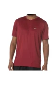 CAMISETA DE CORRIDA MIZUNO RUN SPARK 2 MASCULINA - Bordo
