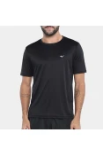 CAMISETA DE CORRIDA MIZUNO RUN SPARK 2 MASCULINA - Preto