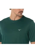 CAMISETA DE CORRIDA MIZUNO RUN SPARK 2 MASCULINA - Verde