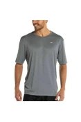 CAMISETA DE CORRIDA MIZUNO RUN SPARK 2 MESCLA MASCULINA - Cinza