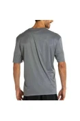 CAMISETA DE CORRIDA MIZUNO RUN SPARK 2 MESCLA MASCULINA - Cinza