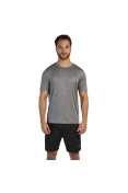 CAMISETA DE CORRIDA MIZUNO RUN SPARK 2 MESCLA MASCULINA - Cinza/grafite CAMISETA DE CORRIDA MIZUNO RUN SPARK 2 MESCLA MASCULINA - Cinza/grafite