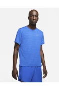 CAMISETA DE CORRIDA NIKE DRI-FIT MILER MASCULINA - Azul royal