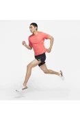CAMISETA DE CORRIDA NIKE DRI-FIT MILER MASCULINA - Laranja