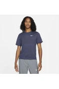 CAMISETA DE CORRIDA NIKE DRI-FIT MILER MASCULINA - Marinho