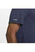 CAMISETA DE CORRIDA NIKE DRI-FIT MILER MASCULINA - Marinho