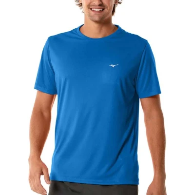 CAMISETA DE TREINO MIZUNO ENERGY MASCULINA - Azul CAMISETA DE TREINO MIZUNO ENERGY MASCULINA - Azul