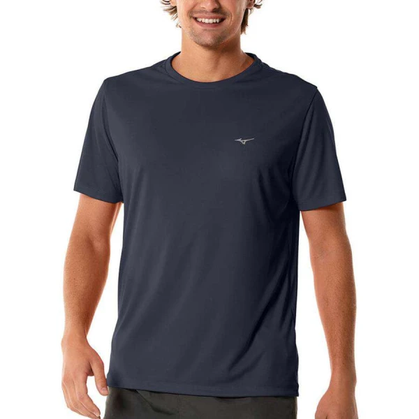 CAMISETA DE TREINO MIZUNO ENERGY MASCULINA - Marinho