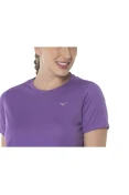 CAMISETA DE TREINO MIZUNO ENERGY STAMP FEMININA - Roxo CAMISETA DE TREINO MIZUNO ENERGY STAMP FEMININA - Roxo