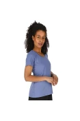 CAMISETA DE TREINO MIZUNO NIRVANA FEMININA - Azul