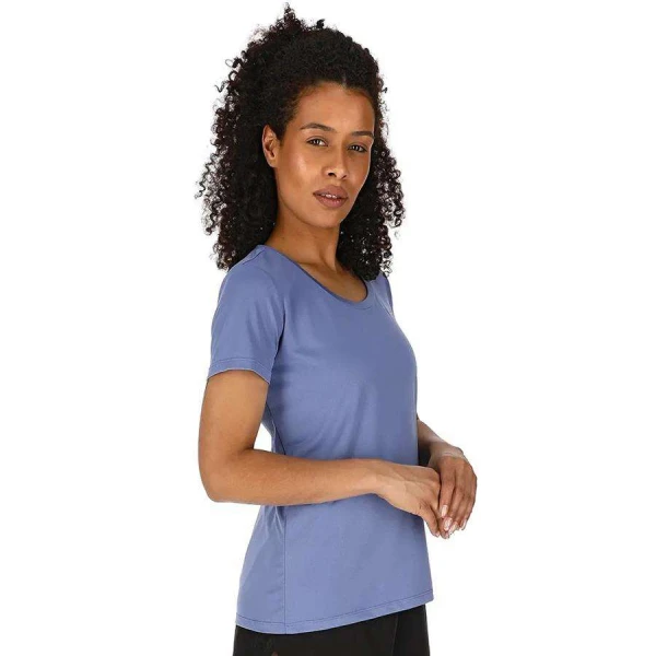 CAMISETA DE TREINO MIZUNO NIRVANA FEMININA - Azul