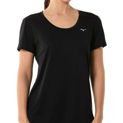 CAMISETA DE TREINO MIZUNO NIRVANA FEMININA - Preto