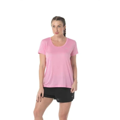 CAMISETA DE TREINO MIZUNO NIRVANA FEMININA - Rosa CAMISETA DE TREINO MIZUNO NIRVANA FEMININA - Rosa