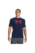 CAMISETA DE TREINO UNDER ARMOUR BIG LOGO SS MASCULINA - Marinho CAMISETA DE TREINO UNDER ARMOUR BIG LOGO SS MASCULINA - Marinho