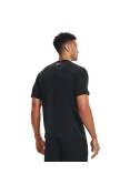 CAMISETA DE TREINO UNDER ARMOUR BIG LOGO SS MASCULINA - Preto CAMISETA DE TREINO UNDER ARMOUR BIG LOGO SS MASCULINA - Preto