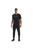 CAMISETA DE TREINO UNDER ARMOUR BIG LOGO SS MASCULINA - Preto CAMISETA DE TREINO UNDER ARMOUR BIG LOGO SS MASCULINA - Preto