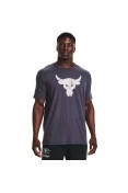 CAMISETA DE TREINO UNDER ARMOUR ROCK BRAHMA BULL MASCULINA - Marinho