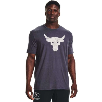 CAMISETA DE TREINO UNDER ARMOUR ROCK BRAHMA BULL MASCULINA - Marinho