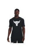 CAMISETA DE TREINO UNDER ARMOUR ROCK BRAHMA BULL MASCULINA - Preto