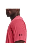 CAMISETA DE TREINO UNDER ARMOUR ROCK BRAHMA BULL MASCULINA - Vermelho